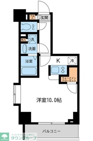 プライムアーバン住吉IIの物件間取画像